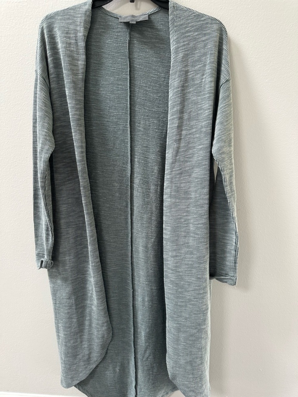 Sunday in Brooklyn Ribbed Duster Cardigan Hunter Green S Anthropologie Evereve